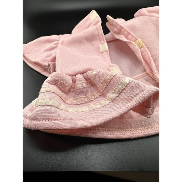 Cabbage Patch Kids PINK HEART Shirt Dress Vtg 1983 Original Fleece CPK - Picture 5 of 12